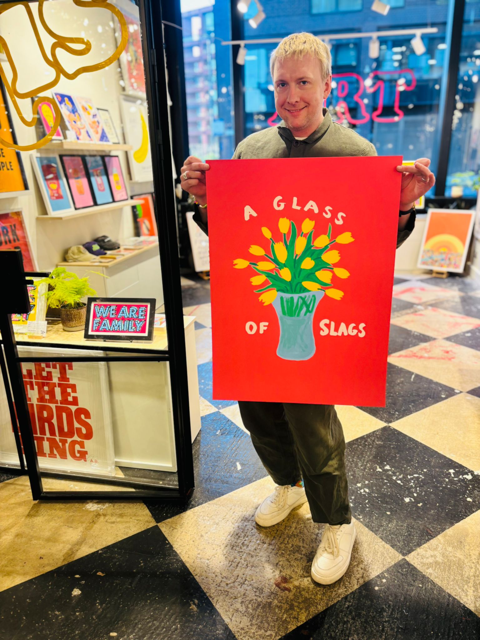 A glass of slags - Artist Proof (AP1)