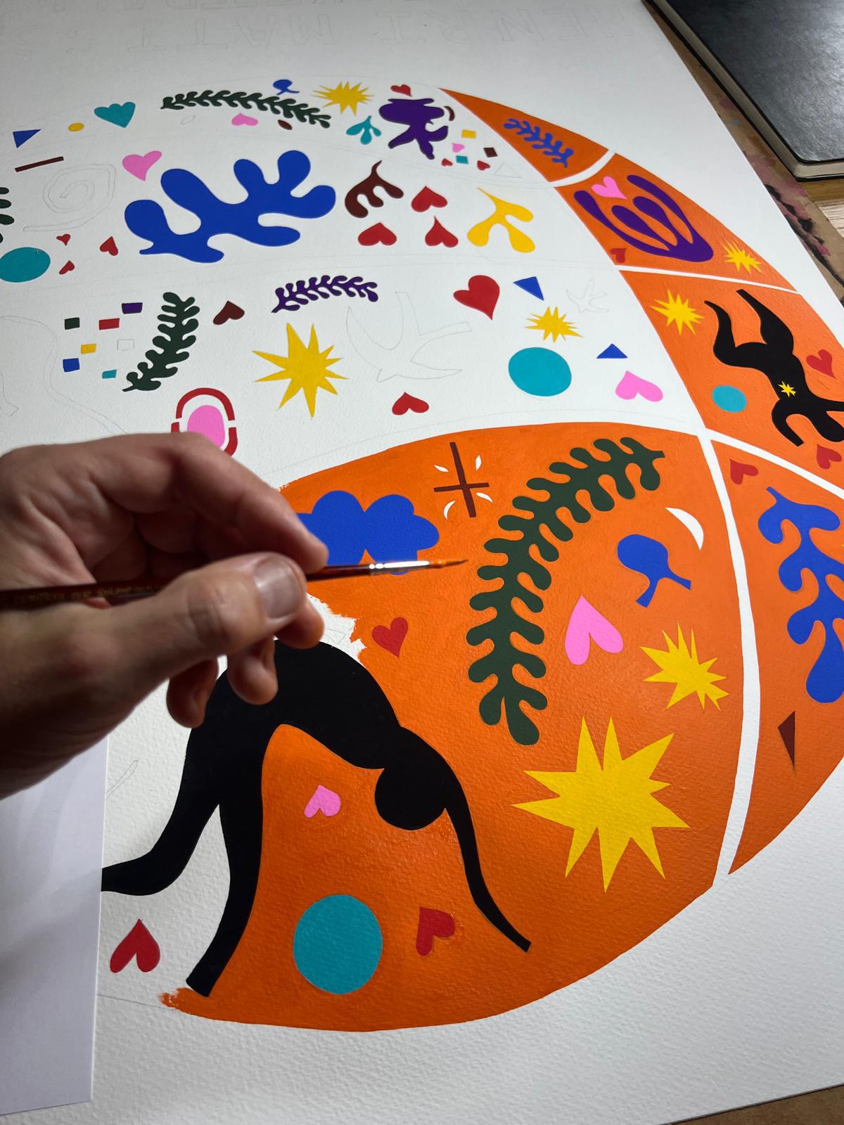 Henri Matisse’s basketball