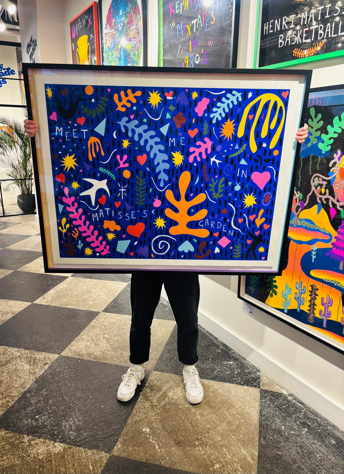Meet me in Matisse’s garden BLUE