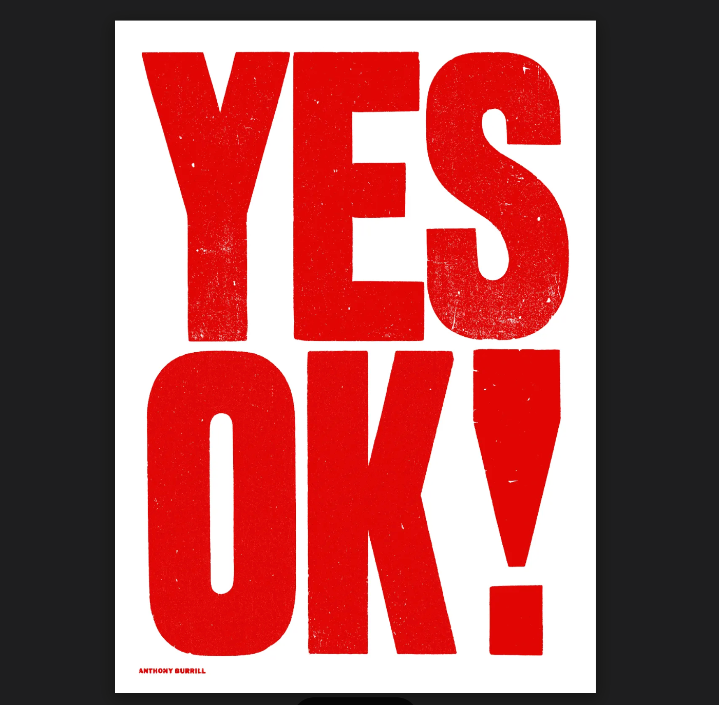 YES OK! (Red)
