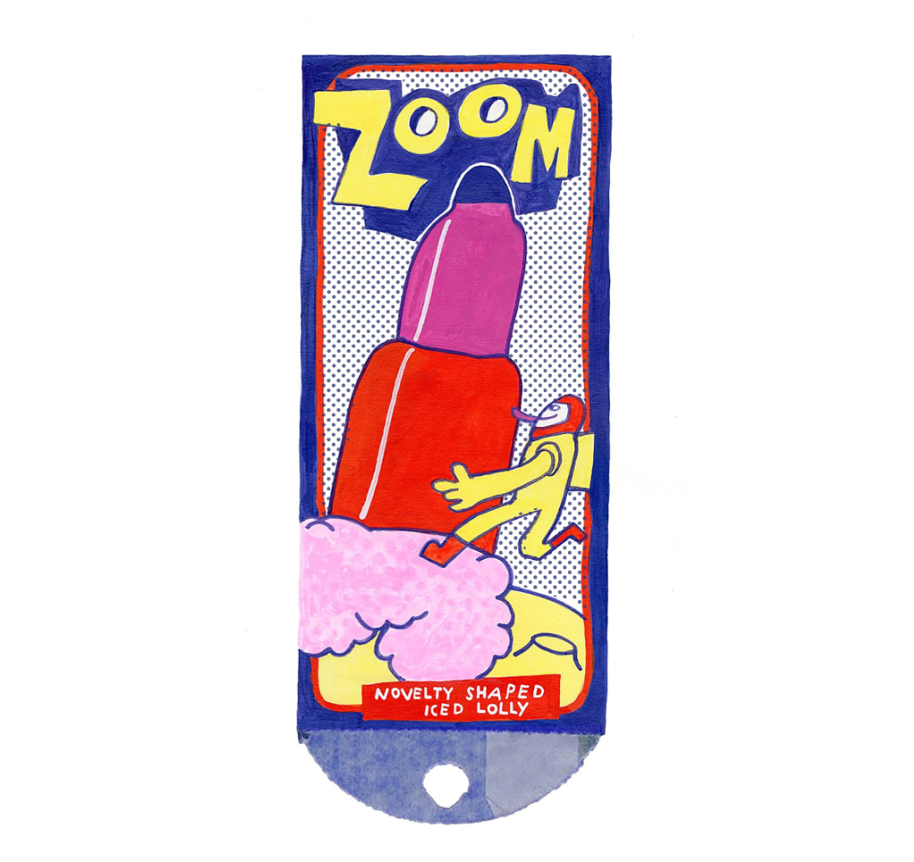 ZOOM retro ice lolly