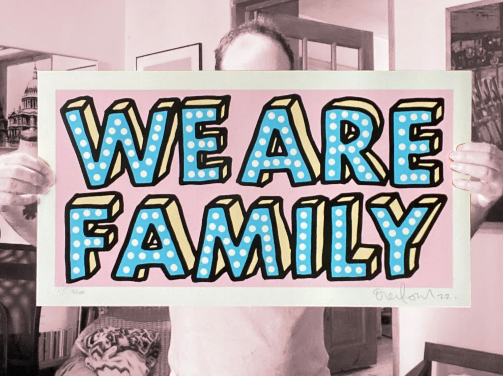 WE ARE FAMILY (pink edition)