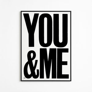 YOU & ME (Black)